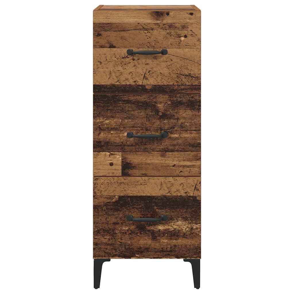Buffet Bois Ancien 34,5 x 34 x 90 cm Bois d'ingénierie - XIOS