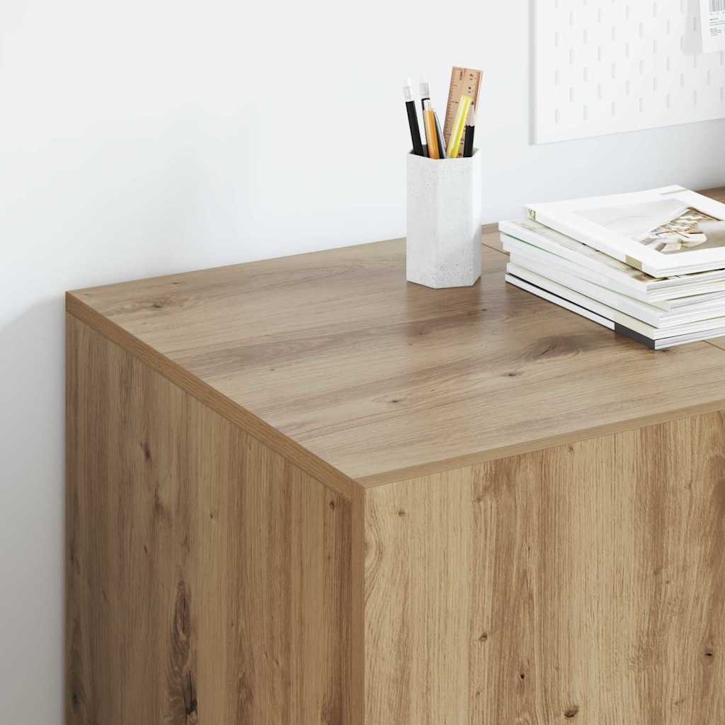 Bureau Chêne artisanal 140 x 50 x 75 cm Bois d'ingénierie - XIOS
