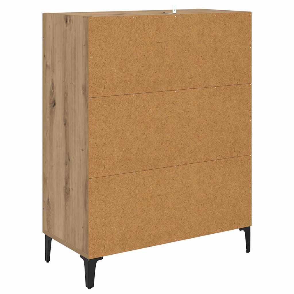 Buffet Chêne artisanal 69,5 x 34 x 90 cm Bois d'ingénierie - XIOS
