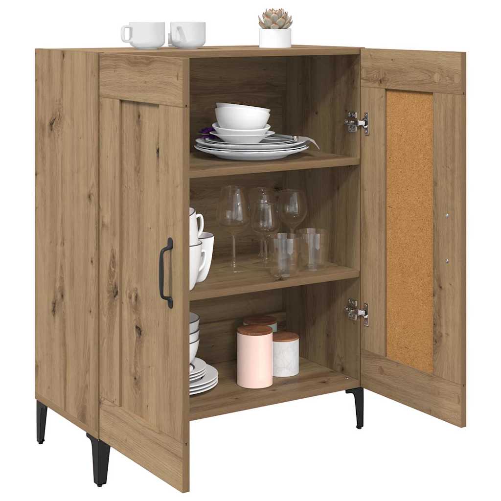 Buffet Chêne artisanal 69,5 x 34 x 90 cm Bois d'ingénierie - XIOS