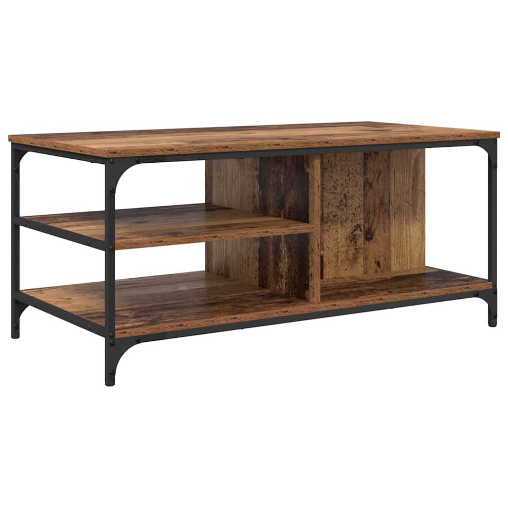 Table basse Bois Ancien 100 x 50 x 45 cm Bois d'ingénierie - XIOS