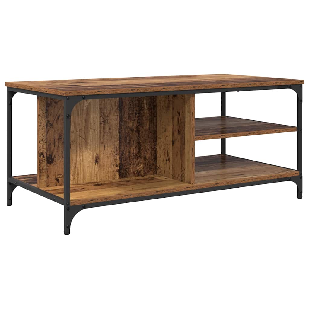 Table basse Bois Ancien 100 x 50 x 45 cm Bois d'ingénierie - XIOS