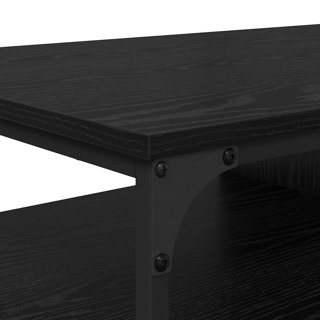 Table basse Chêne noir 100 x 50 x 45 cm Bois d'ingénierie - XIOS