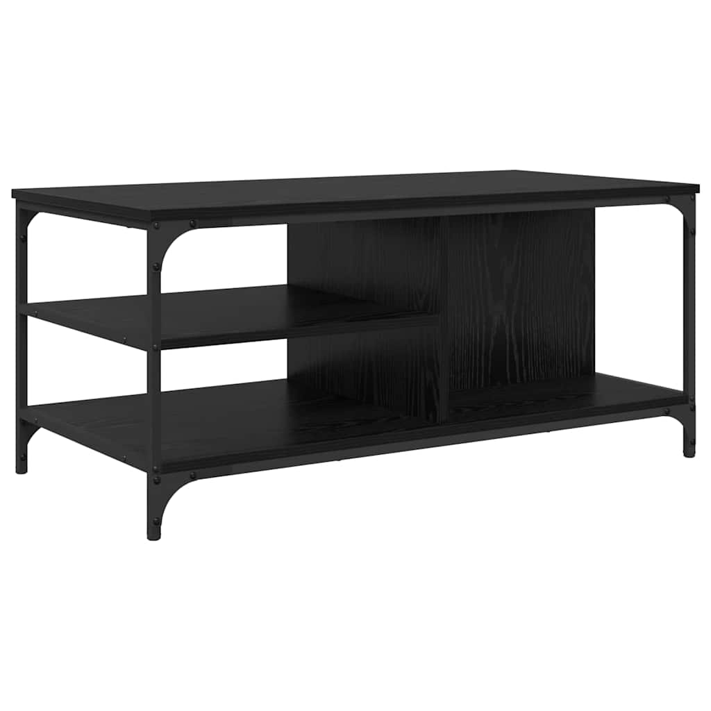 Table basse Chêne noir 100 x 50 x 45 cm Bois d'ingénierie - XIOS