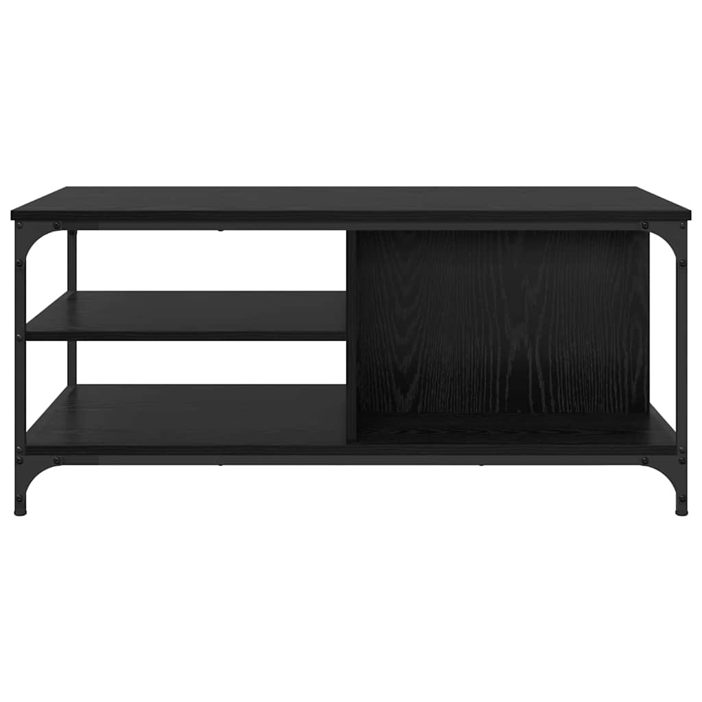 Table basse Chêne noir 100 x 50 x 45 cm Bois d'ingénierie - XIOS
