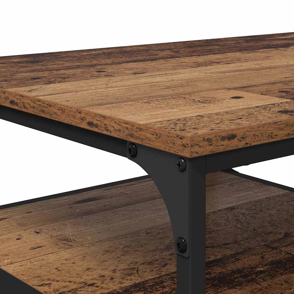 Table basse Bois Ancien 90 x 49 x 40 cm Bois d'ingénierie - XIOS