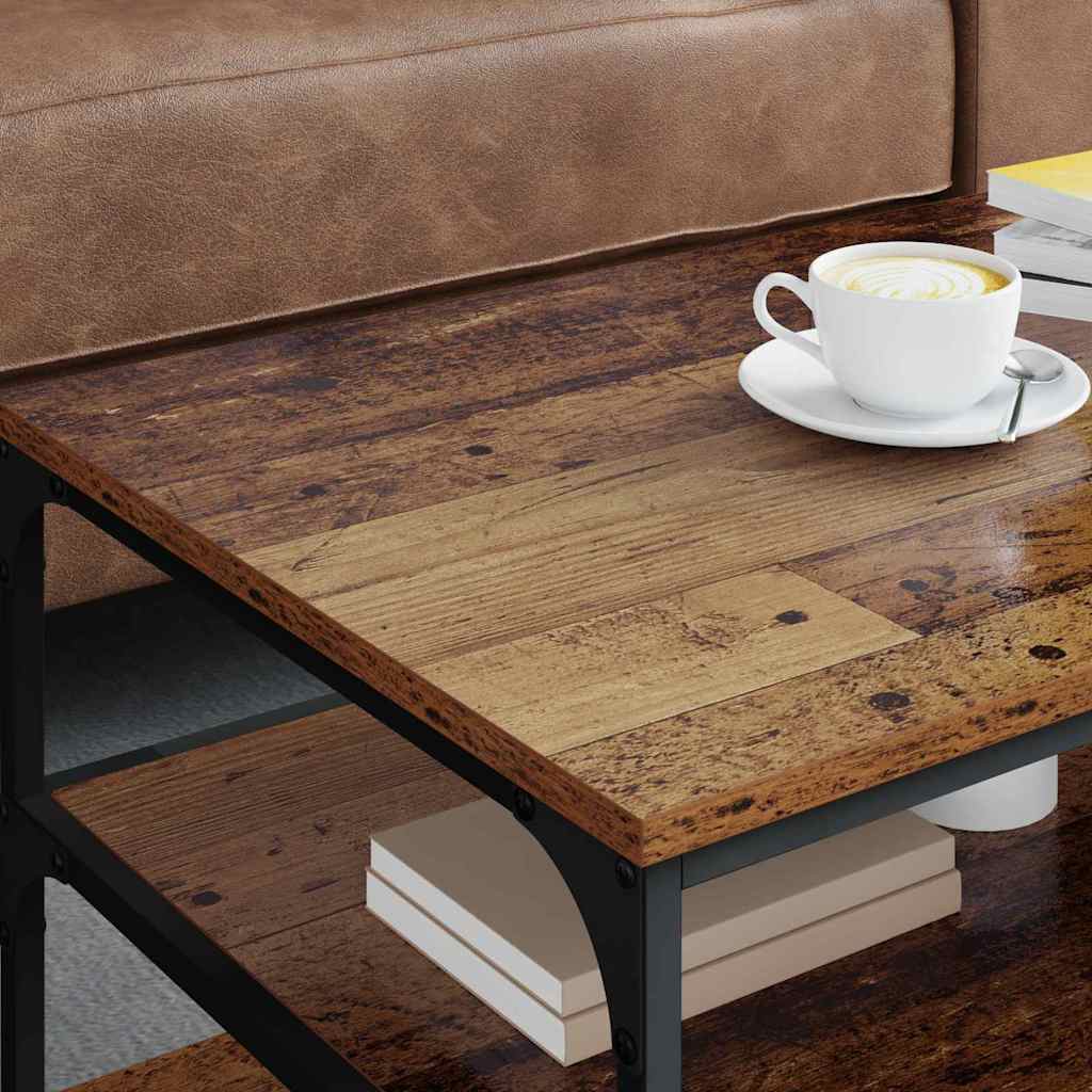 Table basse Bois Ancien 90 x 49 x 40 cm Bois d'ingénierie - XIOS