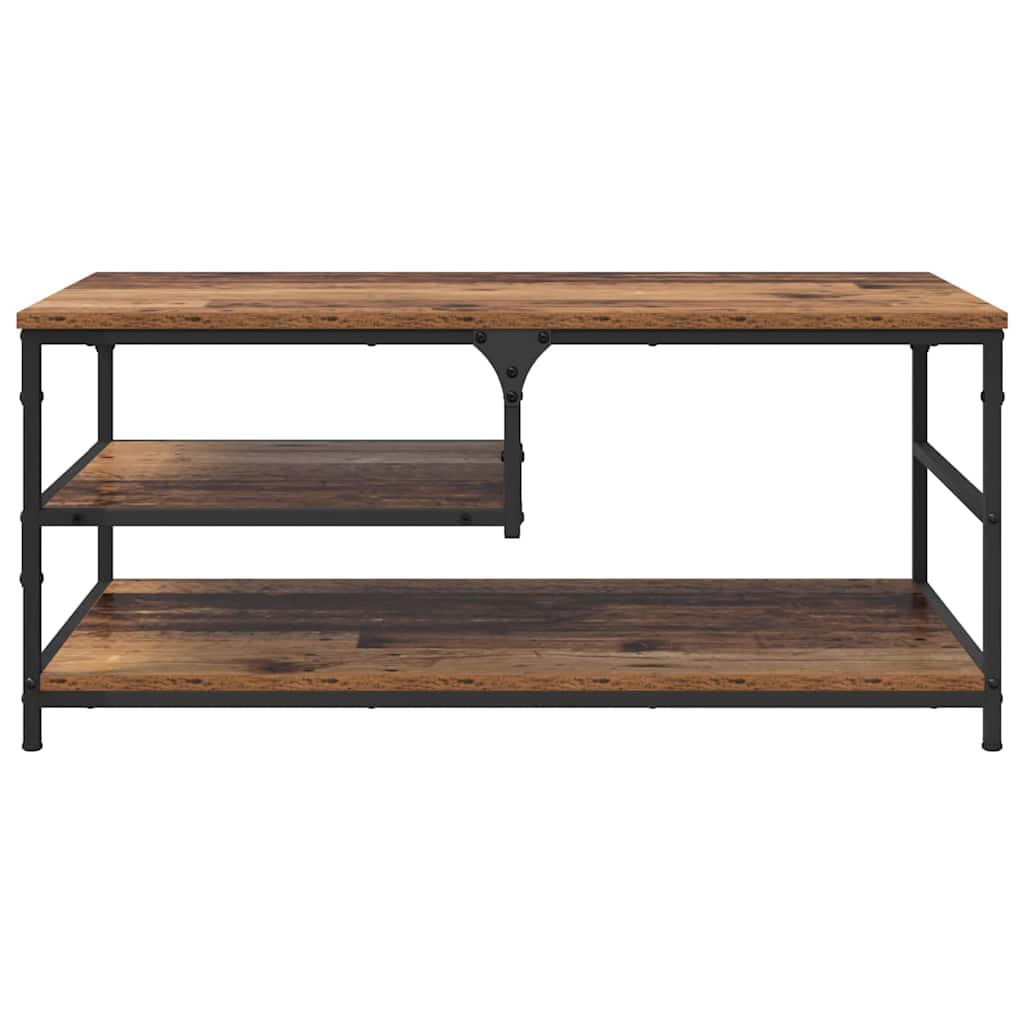 Table basse Bois Ancien 90 x 49 x 40 cm Bois d'ingénierie - XIOS