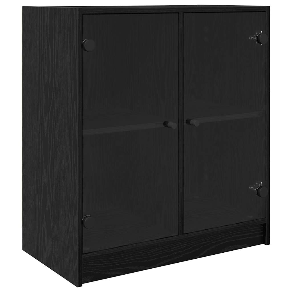 Meuble d'appoint Chêne noir 68 x 37 x 75,5 cm Bois d'ingénierie - XIOS