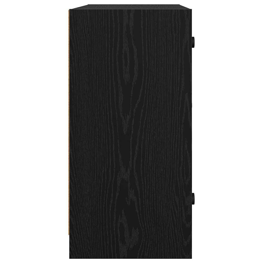 Meuble d'appoint Chêne noir 68 x 37 x 75,5 cm Bois d'ingénierie - XIOS