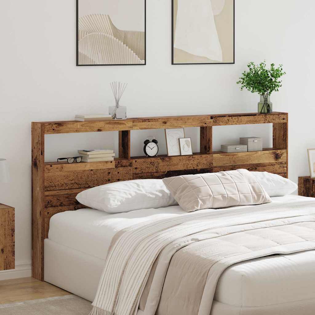 Tête de lit Bois Ancien 200 x 17 x 102 cm Bois d'ingénierie - XIOS