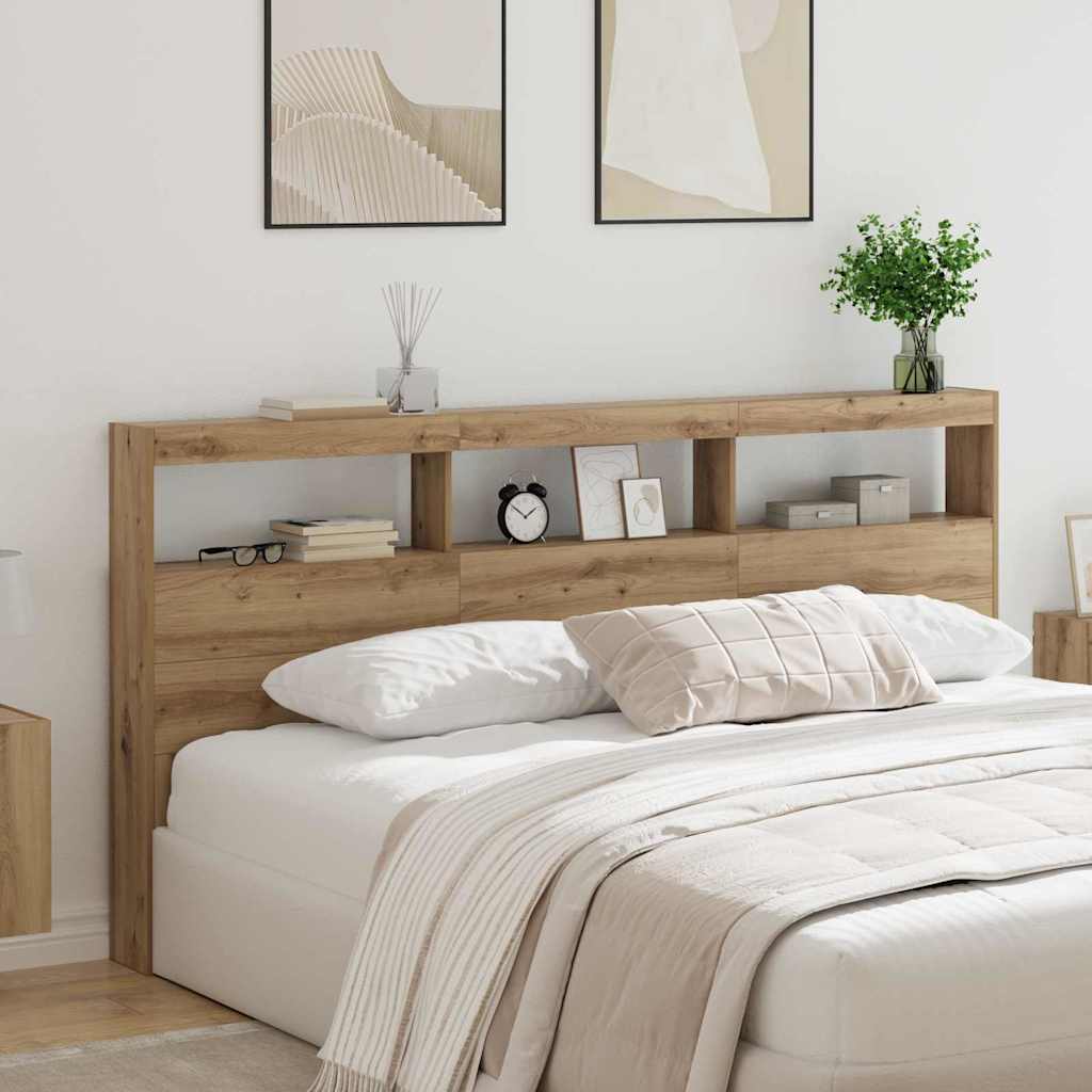 Tête de lit Chêne artisanal 200 x 17 x 102 cm Bois d'ingénierie - XIOS