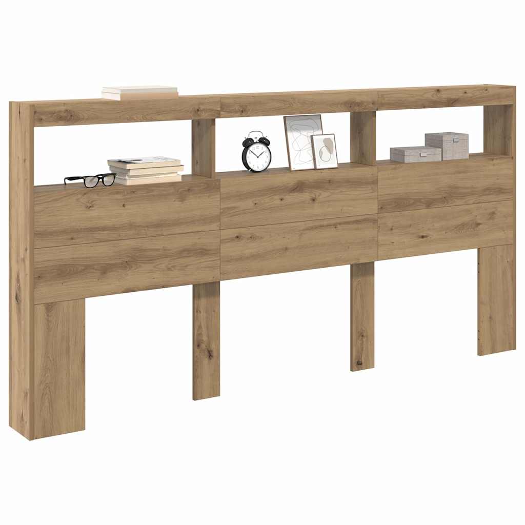 Tête de lit Chêne artisanal 200 x 17 x 102 cm Bois d'ingénierie - XIOS