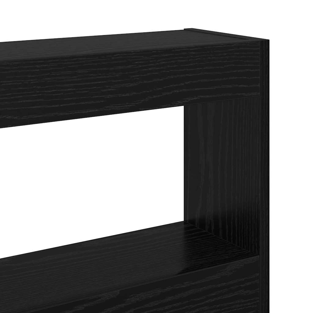 Tête de lit Chêne noir 220 x 17 x 102 cm Bois d'ingénierie - XIOS