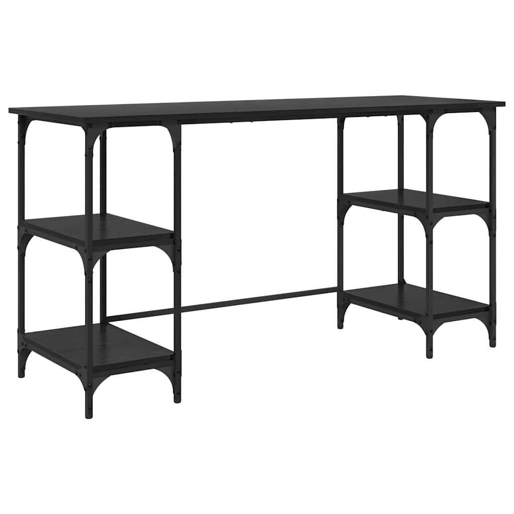 Bureau Chêne noir 140 x 50 x 75 cm Bois d'ingénierie - XIOS