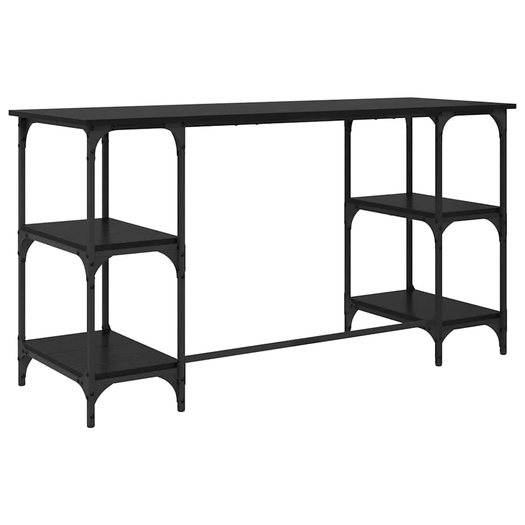 Bureau Chêne noir 140 x 50 x 75 cm Bois d'ingénierie - XIOS
