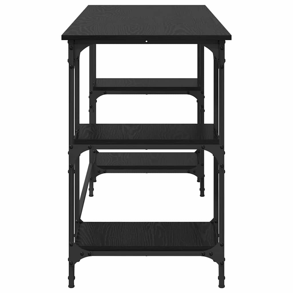 Bureau Chêne noir 140 x 50 x 75 cm Bois d'ingénierie - XIOS