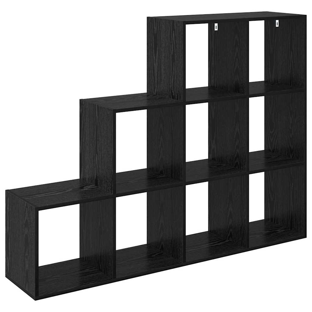 Cloison Bibliothèque Chêne noir 137,5 x 29 x 103,5 cm - XIOS