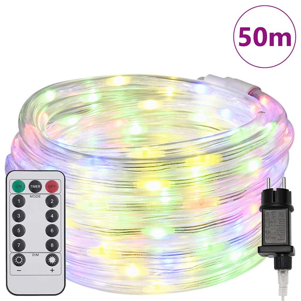 Lumière en corde avec 1200 LED Multicolore 50 m PVC - XIOS