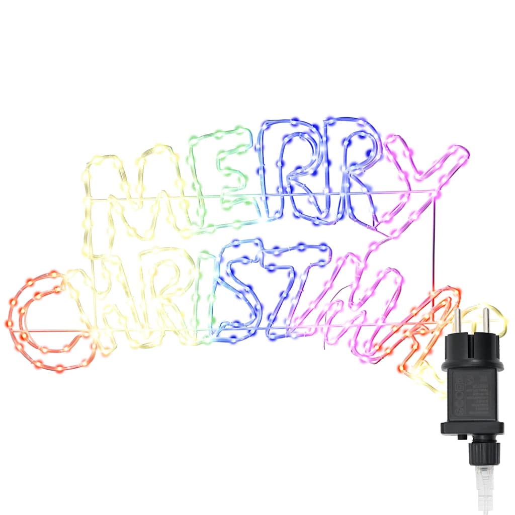 Panneau de Noël avec 240 LED Multicolore 100 x 50 cm PVC - XIOS