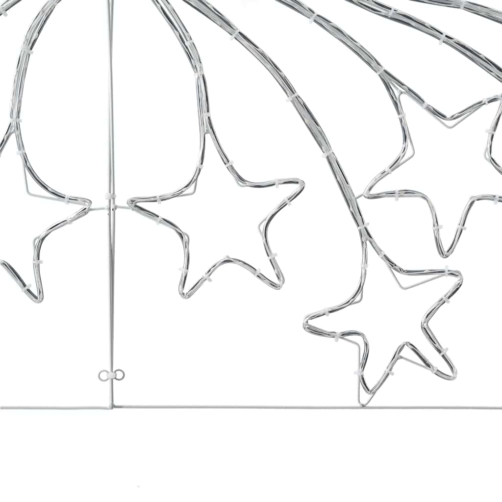 Étoile de Noël avec 432 LED Multicolore 180 x 57 cm PVC - XIOS