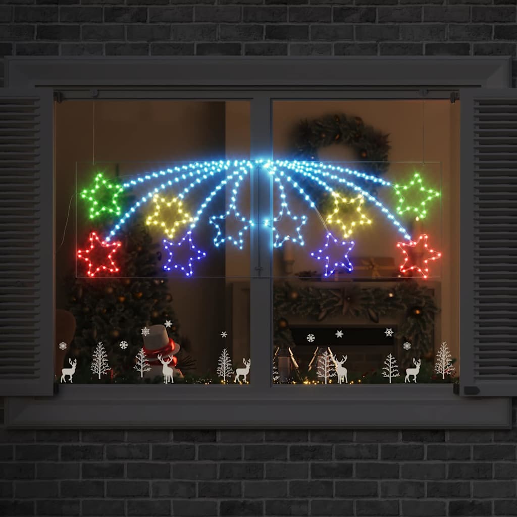 Étoile de Noël avec 432 LED Multicolore 180 x 57 cm PVC - XIOS