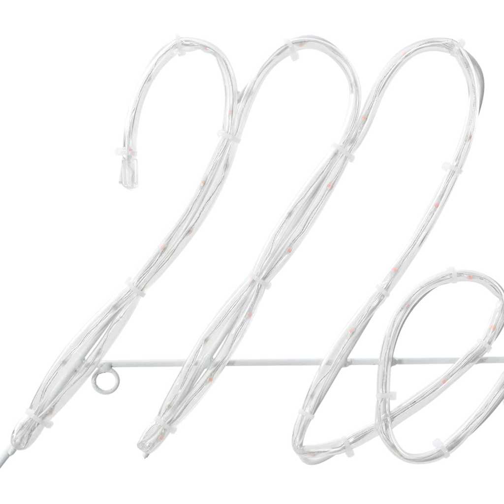 Panneau de Noël avec 216 LED Rouge 99 x 55 x 13 cm Fer - XIOS