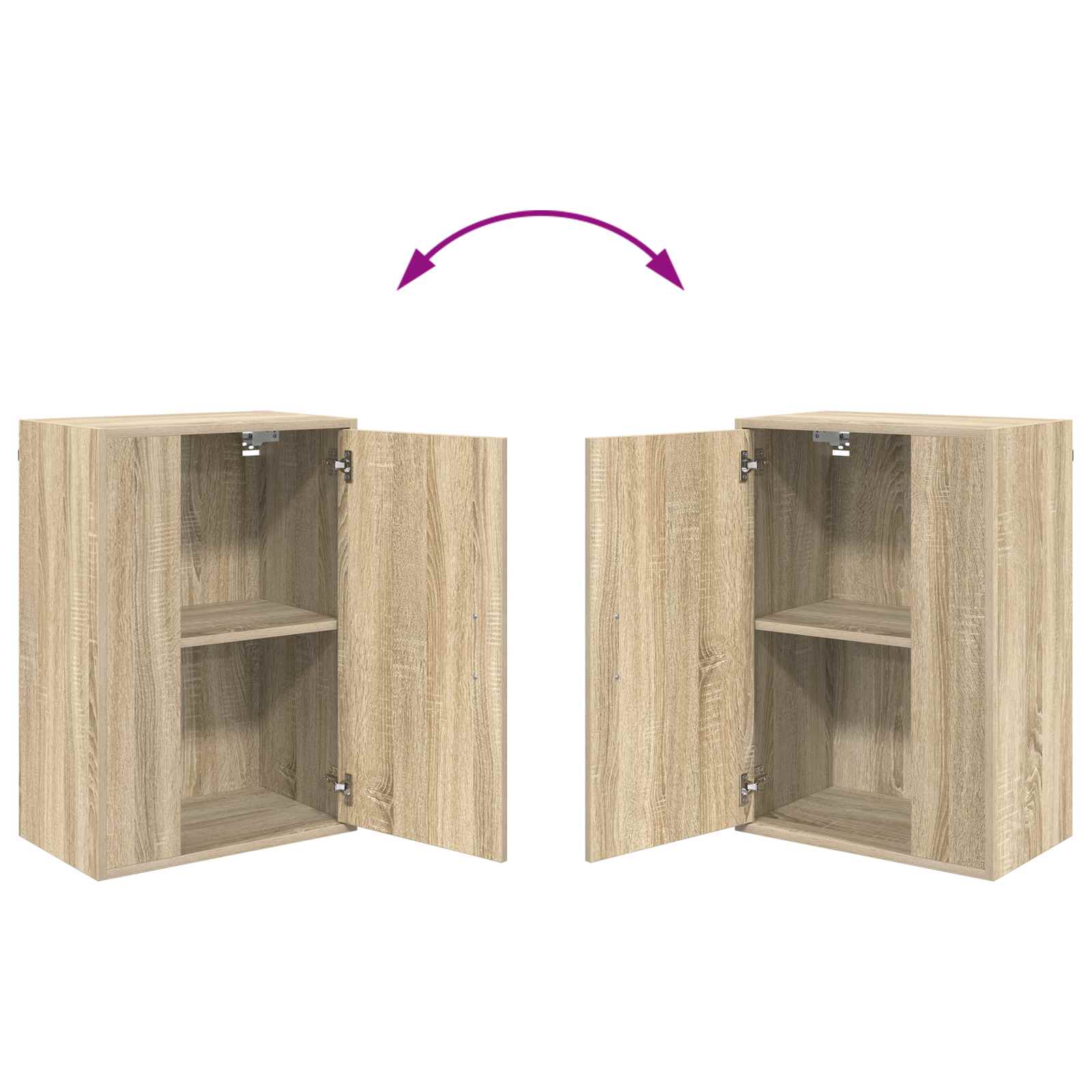 Ensemble meuble TV Chêne Sonoma Bois d'ingénierie - XIOS