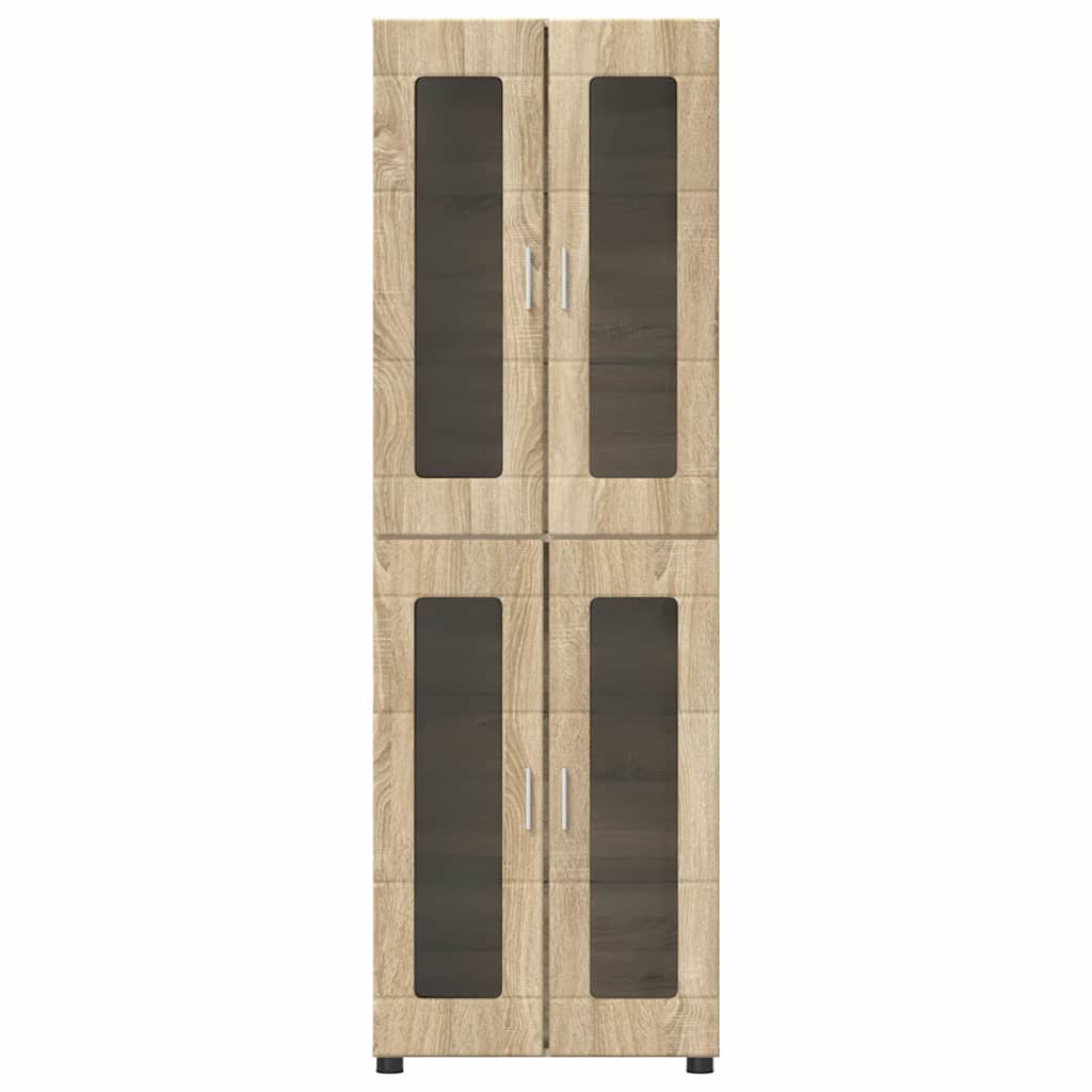 Haut Armoire FLORIN 60 x 35 x 182 cm Chêne Sonoma