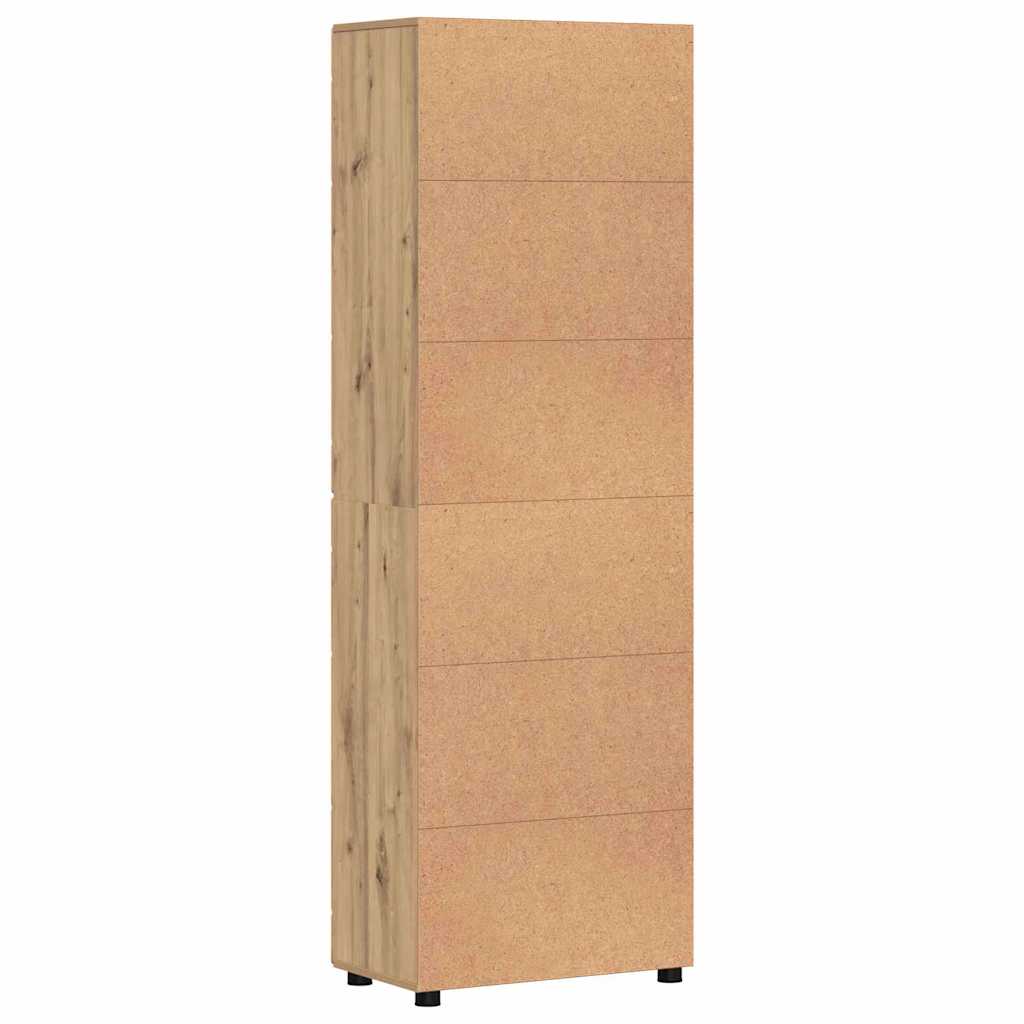 Haut Armoire FLORIN 60 x 35 x 182 cm Chêne artisanal