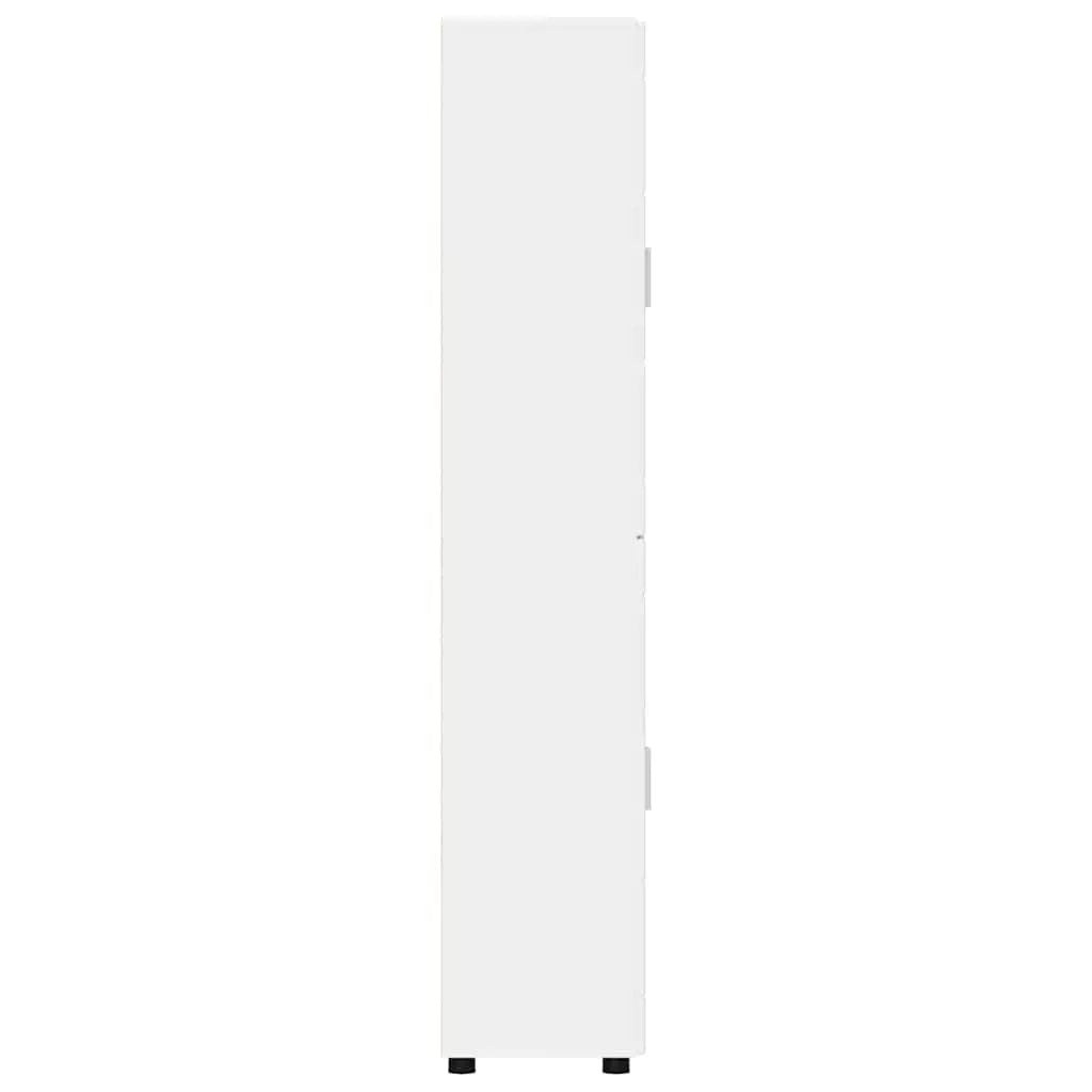 Haut Armoire FLORIN 60 x 35 x 182 cm Blanc Bois d’ingénierie - XIOS