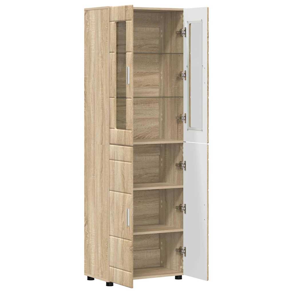 Haut Armoire Chêne Sonoma 60 x 35 x 182 cm Bois d'ingénierie - XIOS