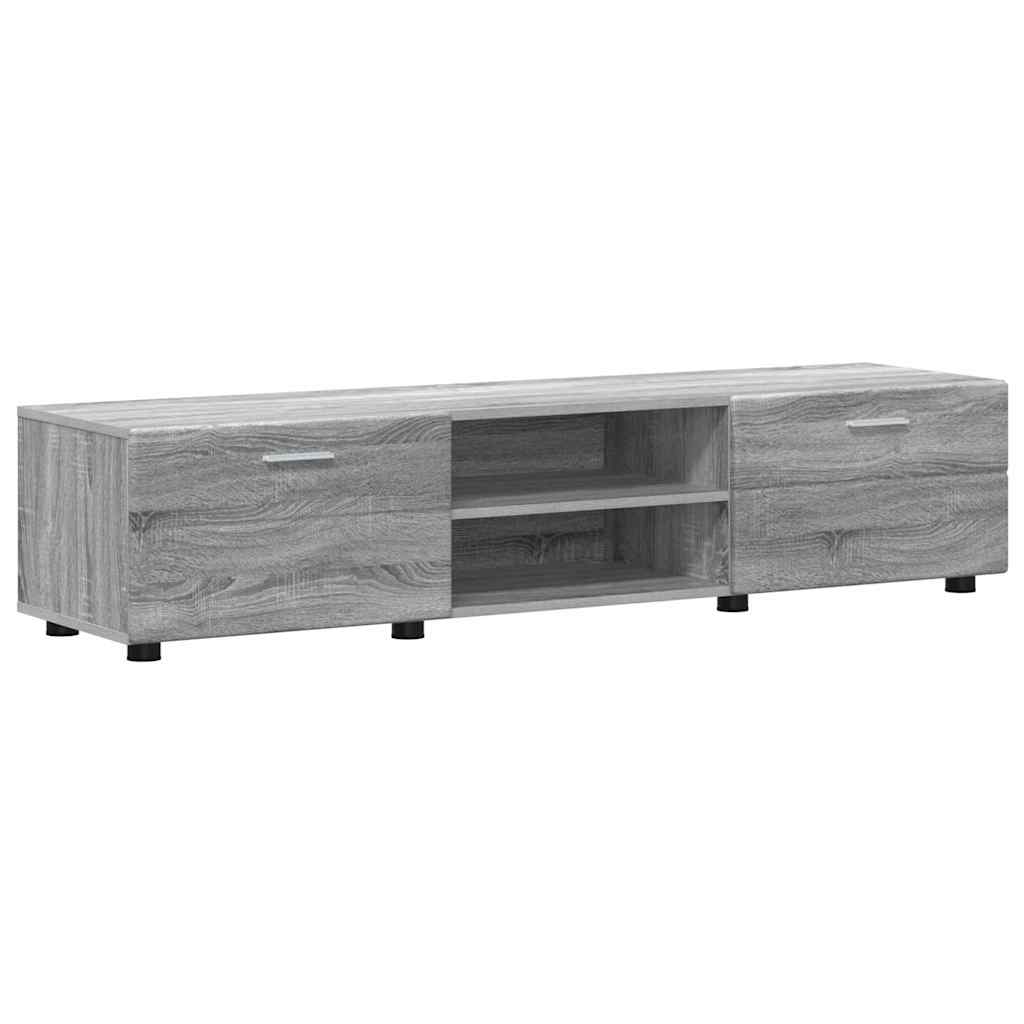 Ensemble meuble TV FLORIN 3 pcs Gris Sonoma Bois d'ingénierie - XIOS