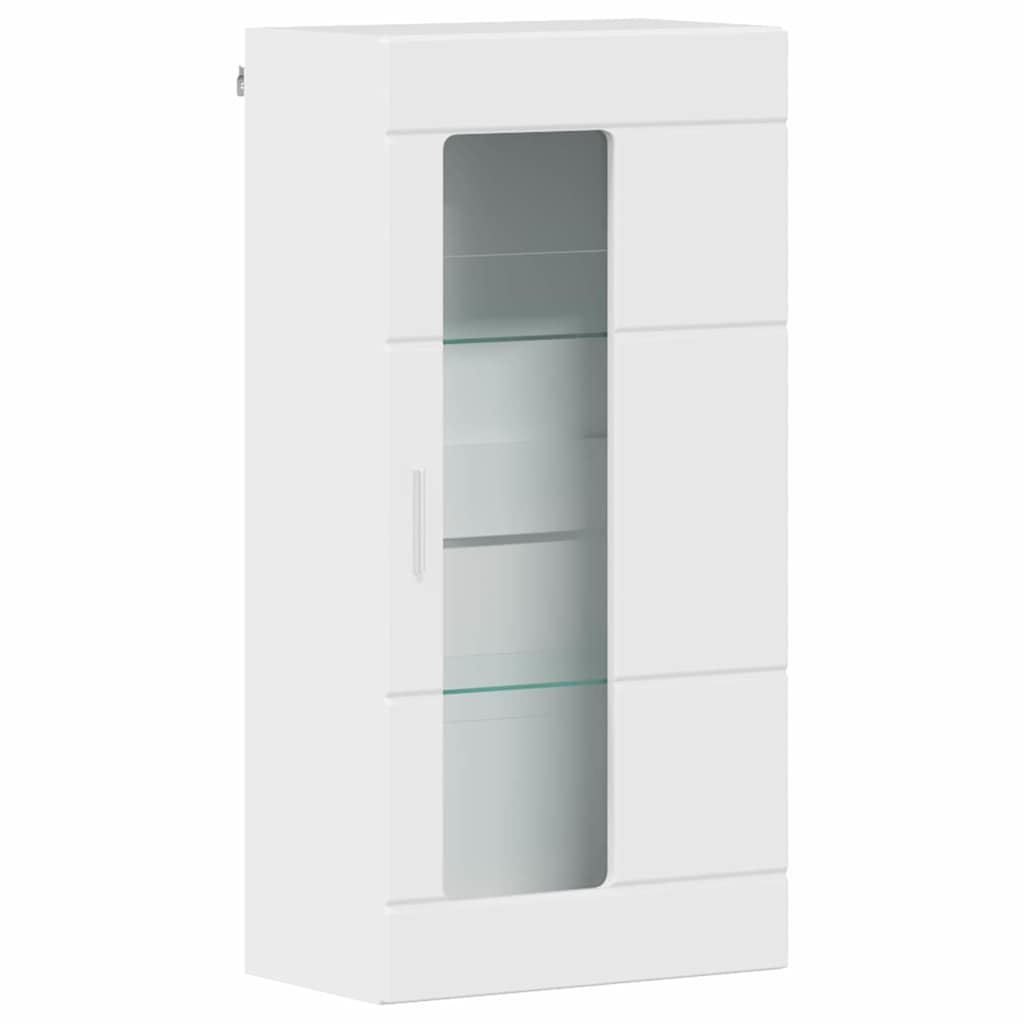 Ensemble meuble TV avec tiroir Blanc brillant Bois d'ingénierie - XIOS