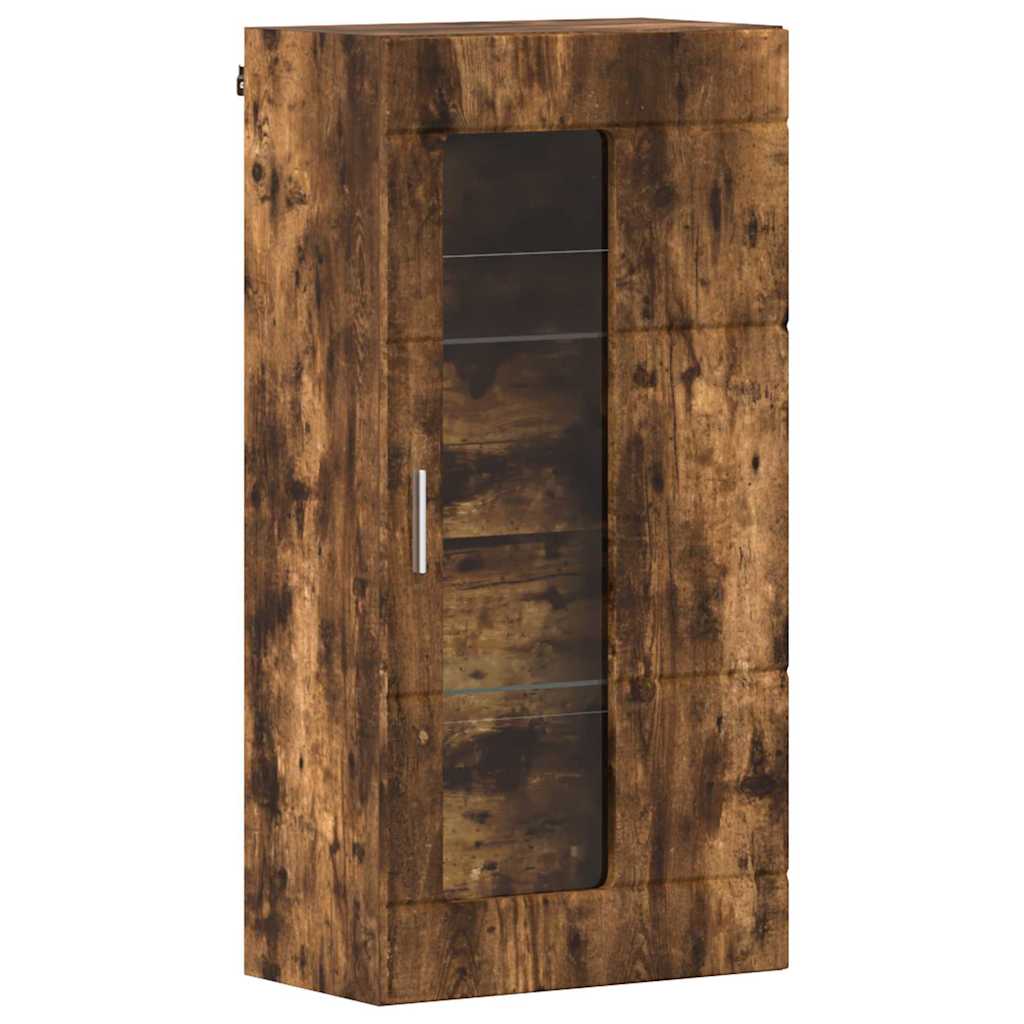 Ensemble meuble TV FLORIN 3 pcs Chêne fumé Bois d'ingénierie - XIOS
