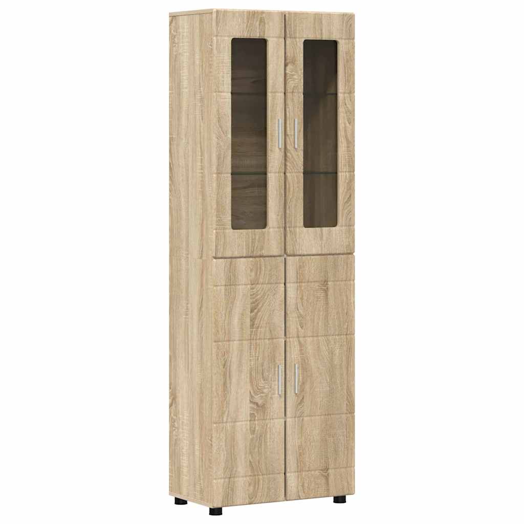 Ensemble meuble TV FLORIN 3 pcs Chêne Sonoma Bois d'ingénierie - XIOS