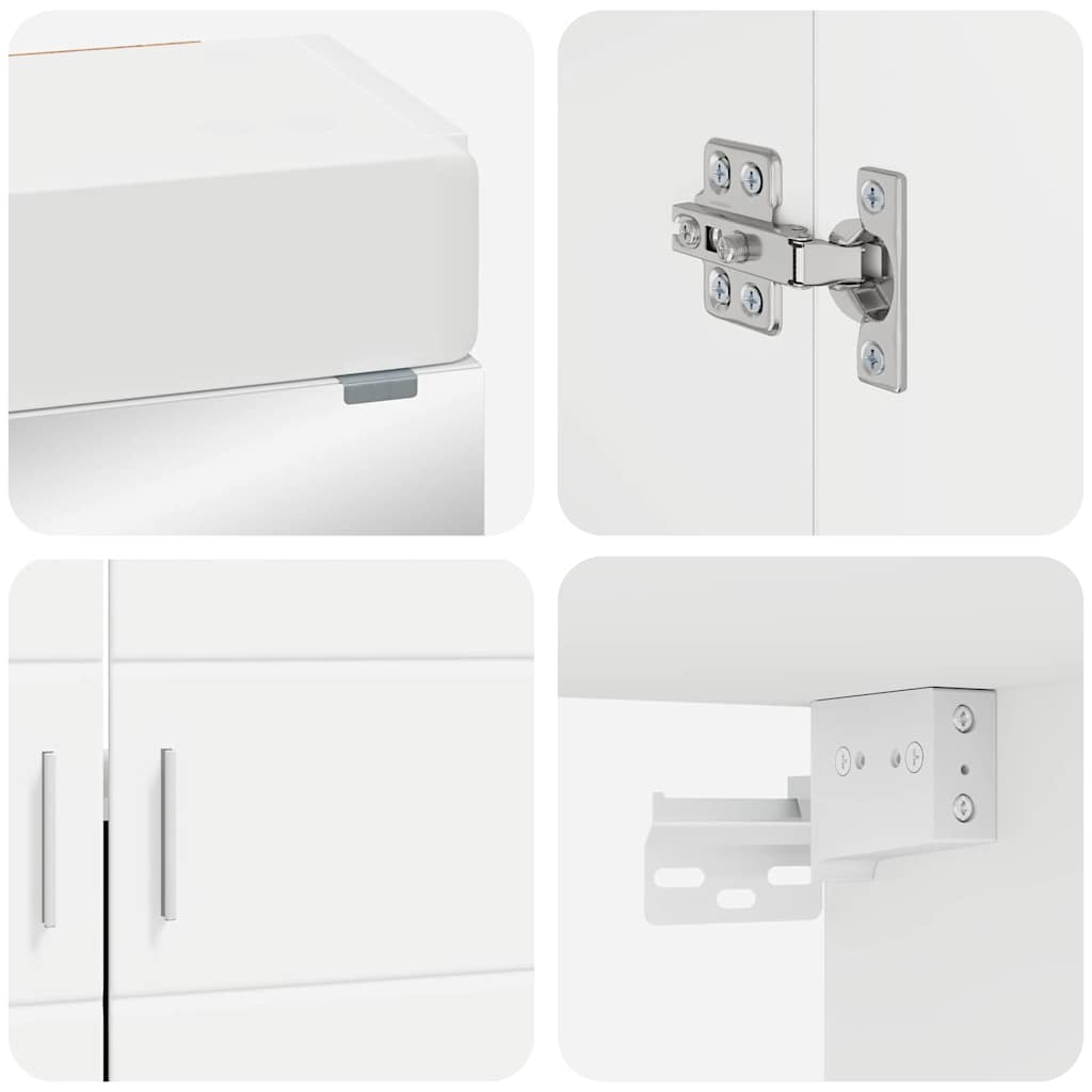 Ensemble de mobilier de salle de bain TULUM 2 pc Blanc - XIOS
