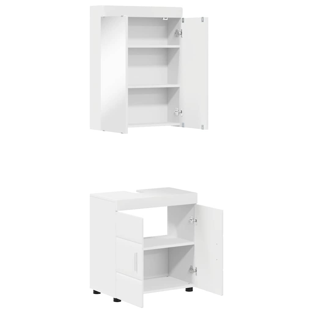 Ensemble de mobilier de salle de bain TULUM 2 pc Blanc - XIOS