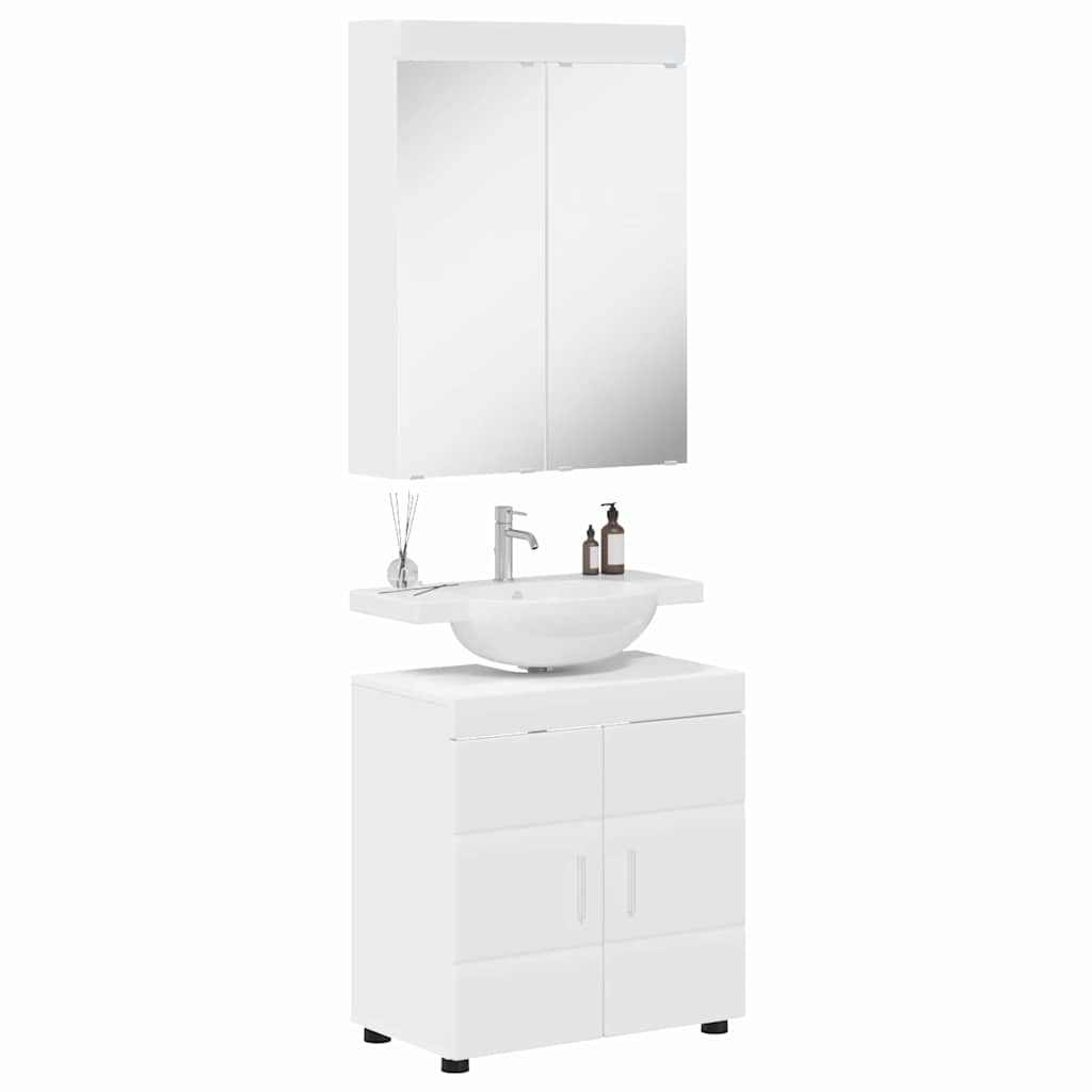 Ensemble de mobilier de salle de bain TULUM 2 pc Blanc - XIOS