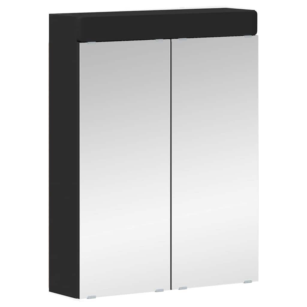 Ensemble de mobilier de salle de bain TULUM 2 pièces Noir