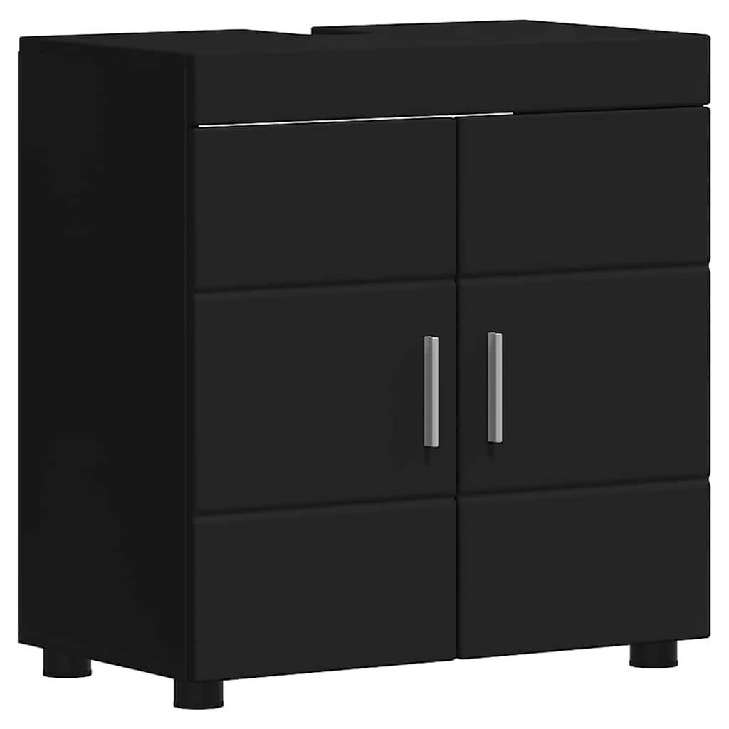 Ensemble de mobilier de salle de bain TULUM 2 pc Noir - XIOS