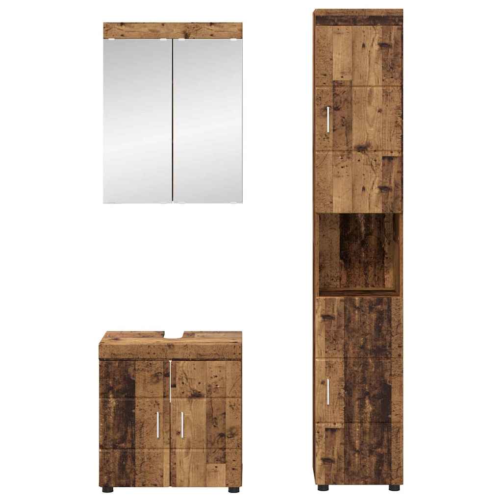 Ensemble de mobilier de salle de bain TULUM 3 pièces