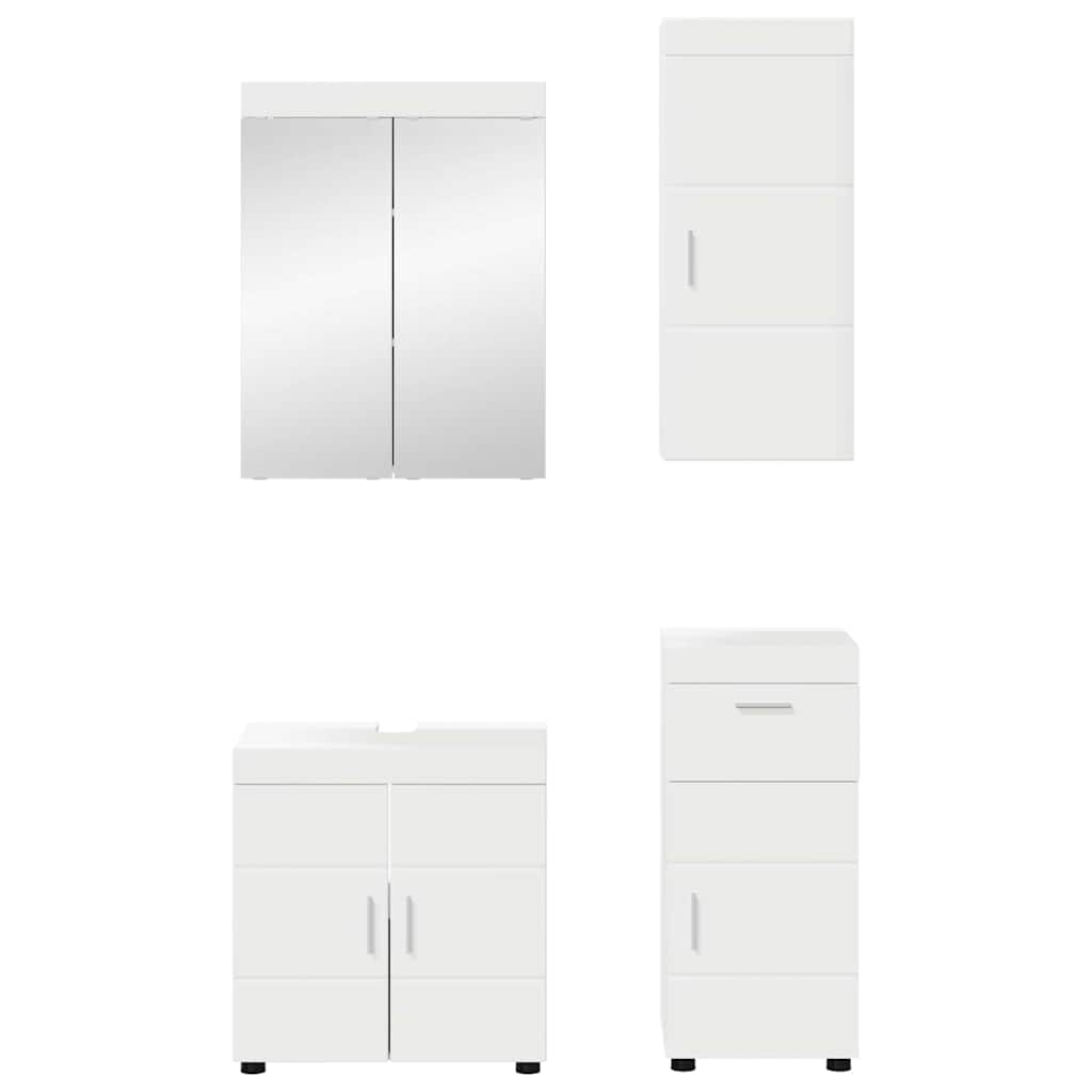 Ensemble de mobilier de salle de bain TULUM 4 pc Blanc - XIOS