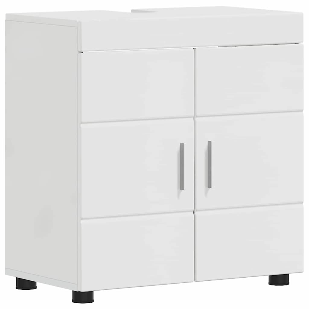 Ensemble de mobilier de salle de bain TULUM 4 pc Blanc brillant - XIOS