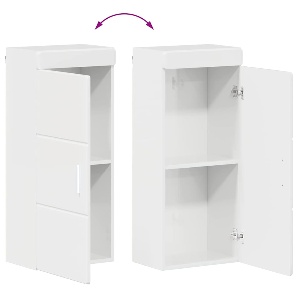 Ensemble de mobilier de salle de bain TULUM 4 pc Blanc brillant - XIOS