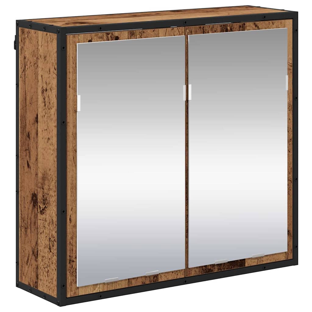 Ensemble de mobilier de salle de bain 4 pc Bois Ancien