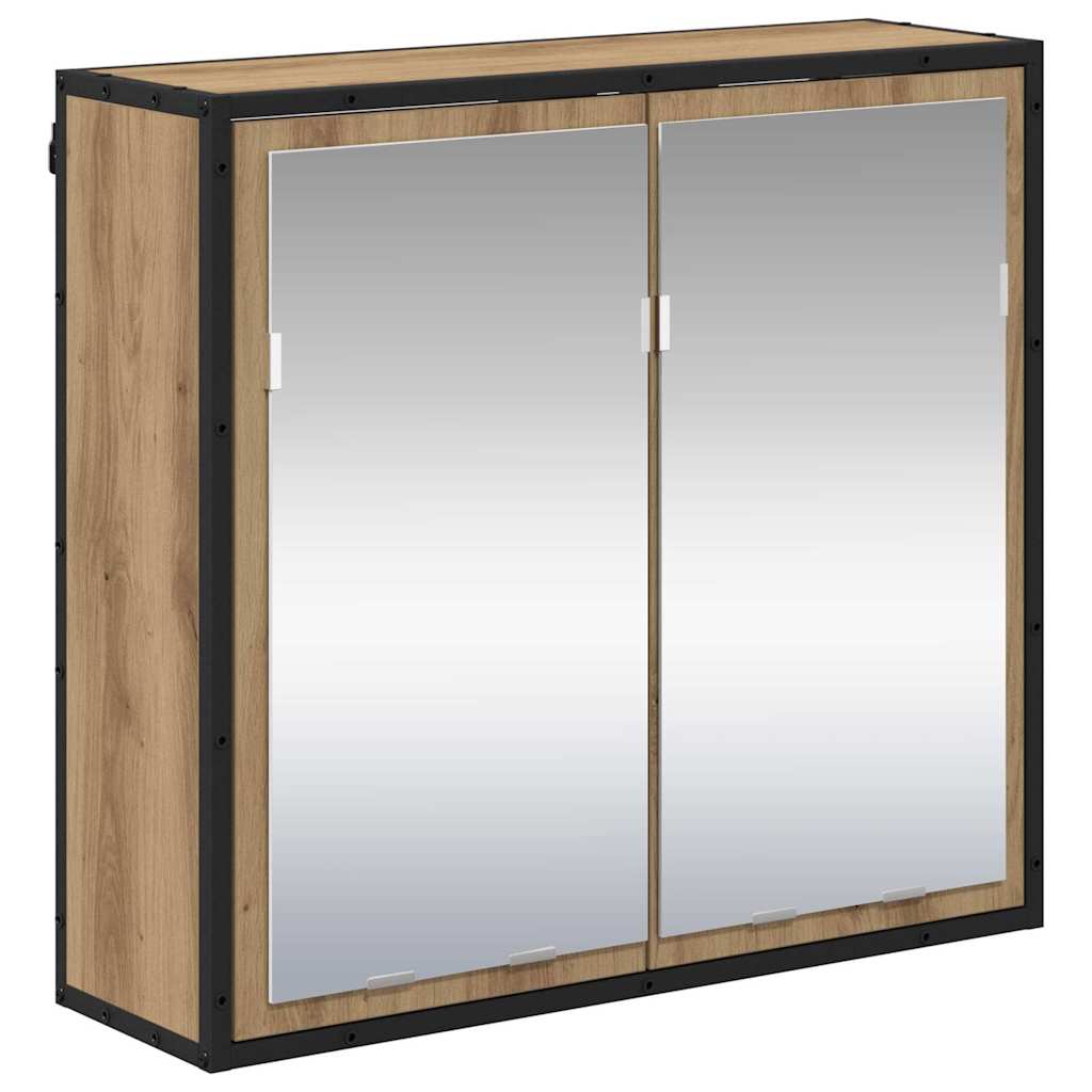 Ensemble de mobilier de salle de bain 4 pc Chêne artisanal