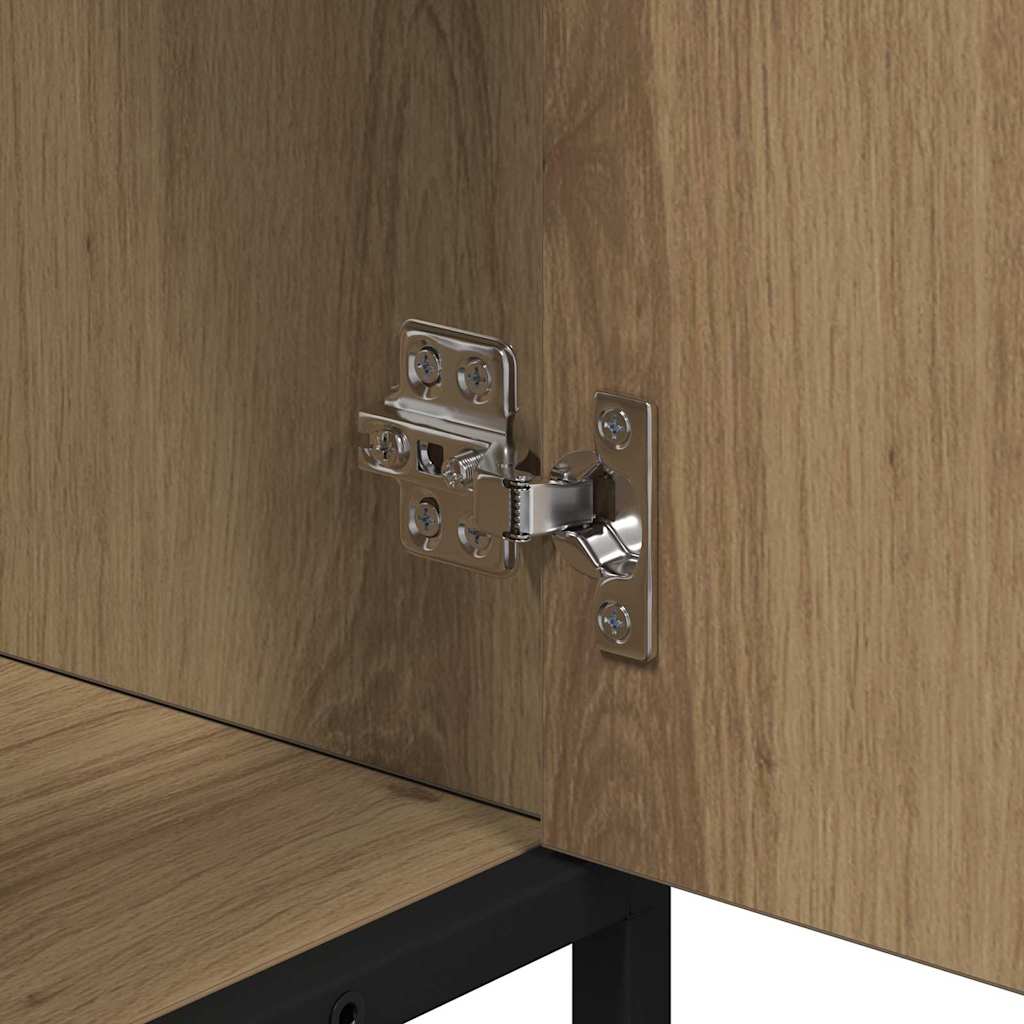 Ensemble de mobilier de salle de bain 2 pc Chêne artisanal