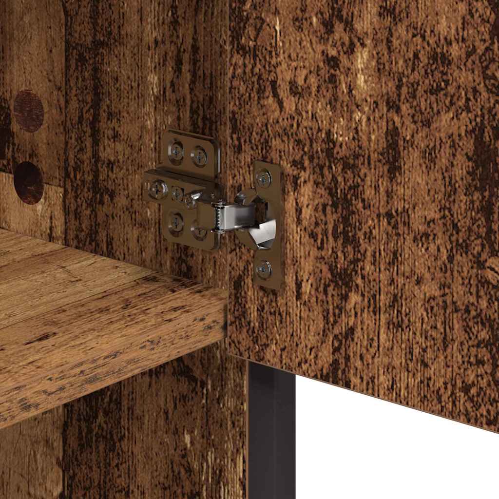 Ensemble de mobilier de salle de bain 3 pièces Bois Ancien