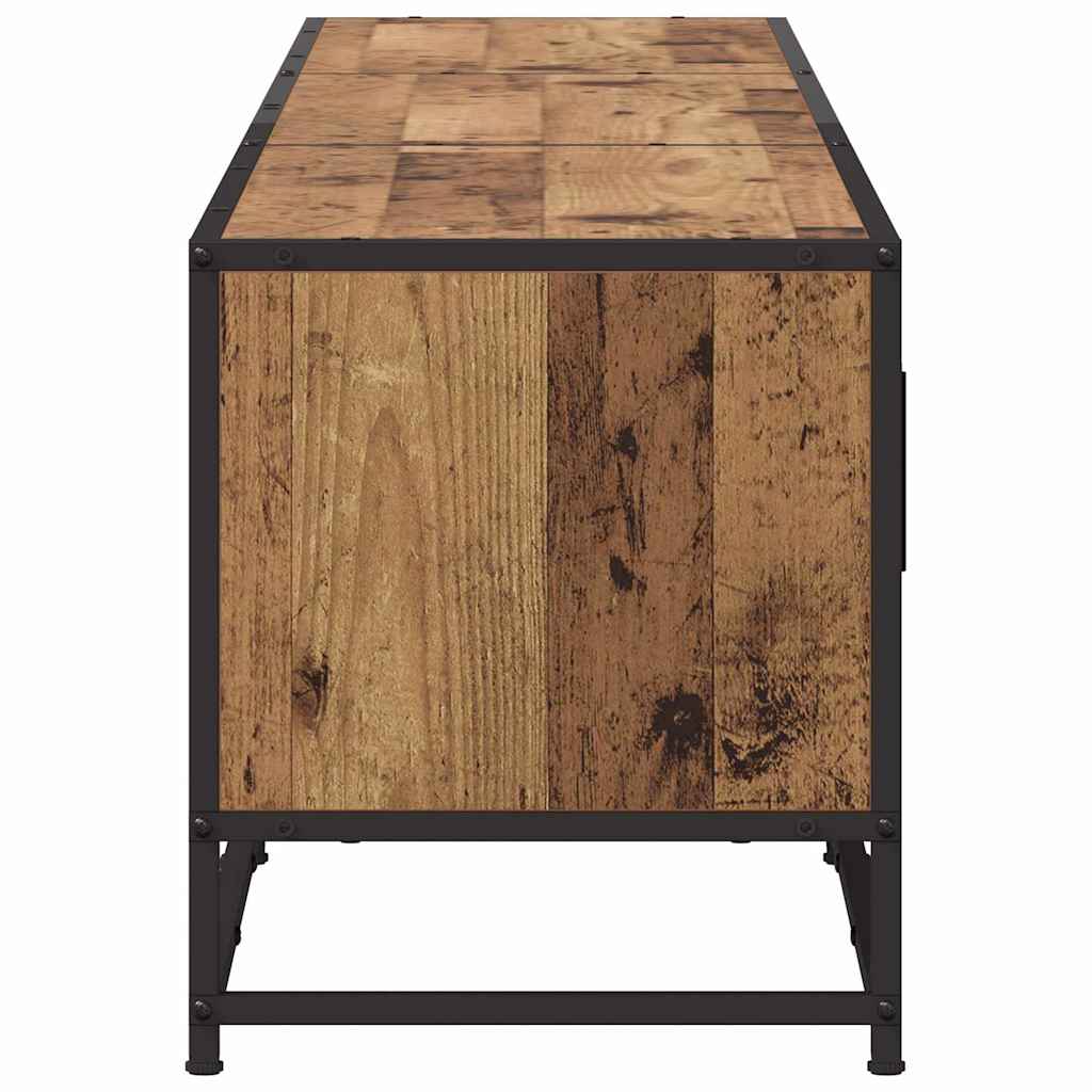 Unites TV 2 pcs Bois Ancien 240 x 35 x 41 cm Bois d'ingénierie - XIOS